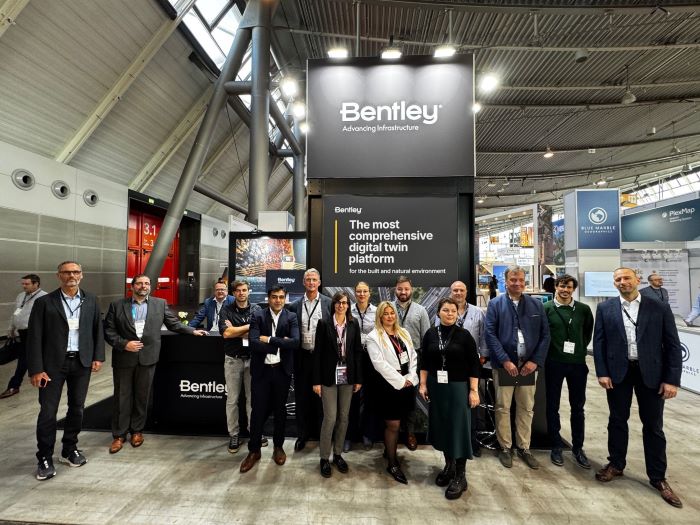  Das Bentley Systems Team in Stuttgart. Quelle: Bentley Systems