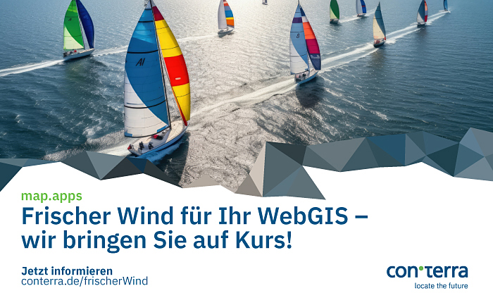 Frischer Wind mit map.apps Bilddaten Potentiale mit ArcGIS